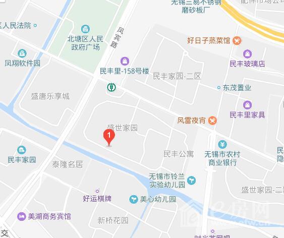区位图
