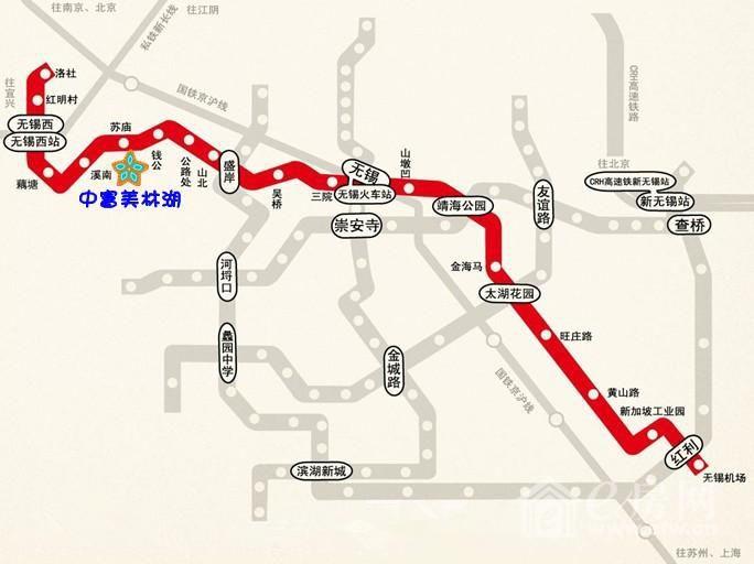 无锡地铁规划线路汇总(持续更新)