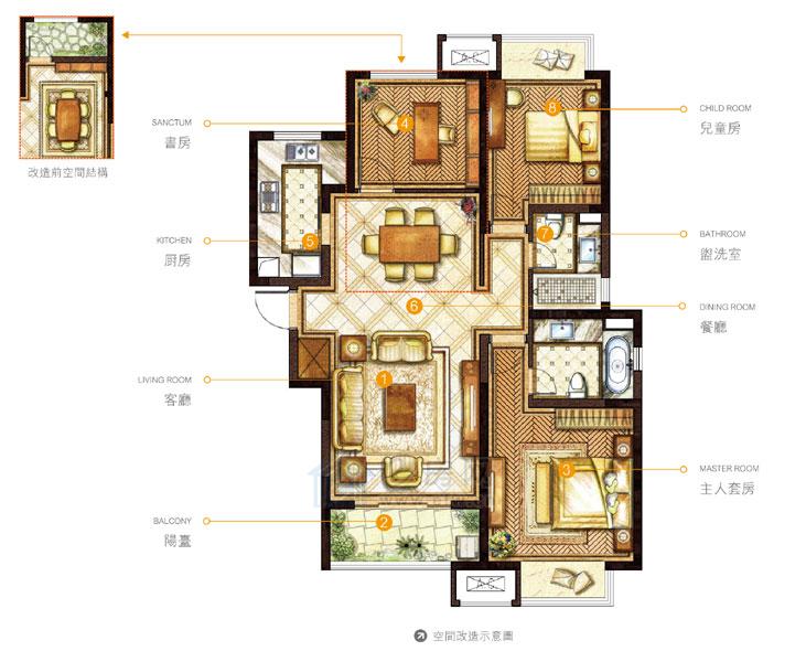 �����֡�ʱ���ϳǻ��á�2+1���ɳ�����118m&sup2;